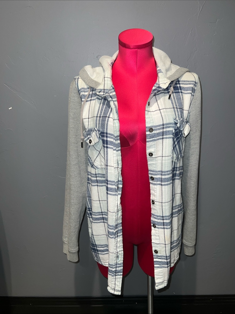 Full Tilt Hooded flannel